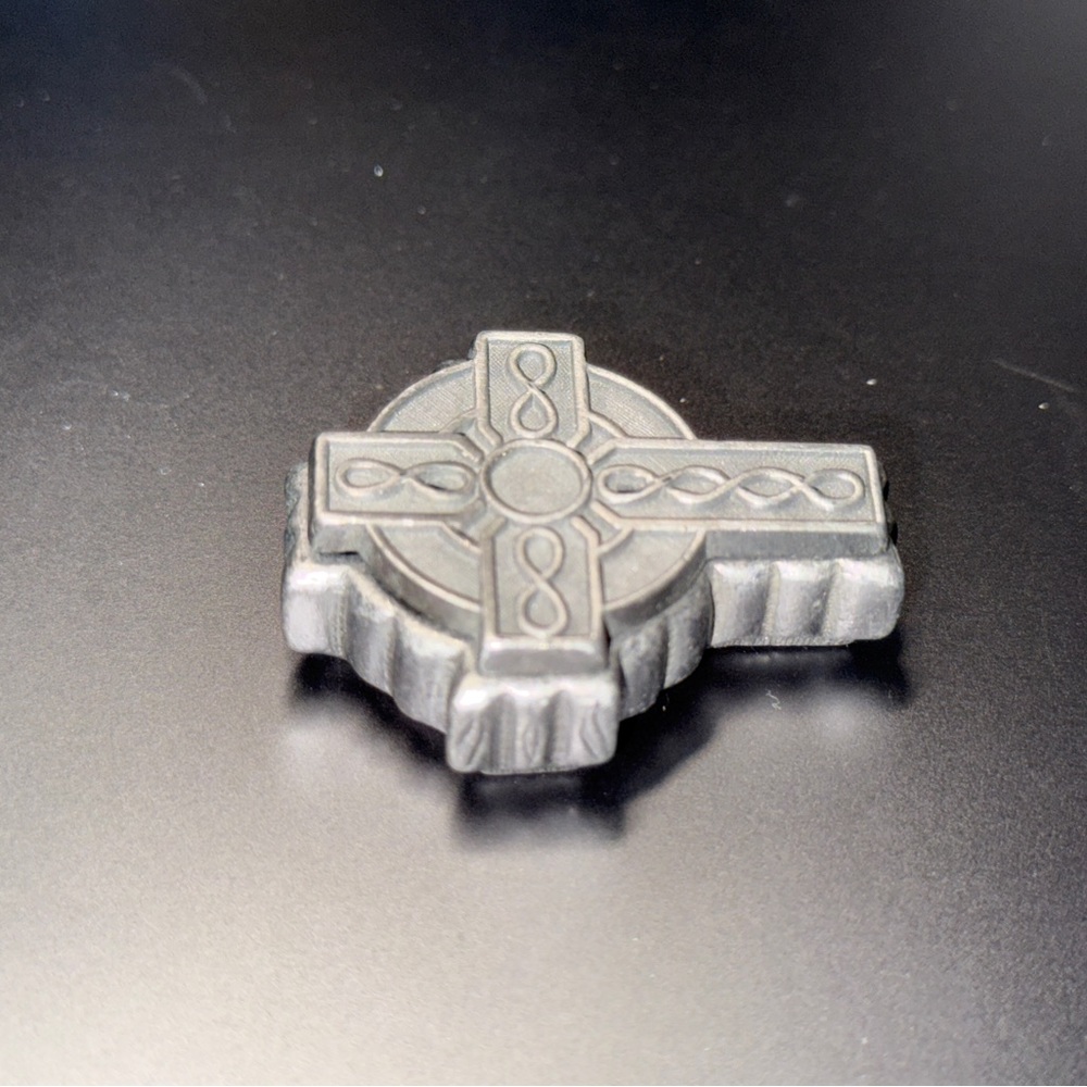 Celtic pewter Cross Casket Jewellery